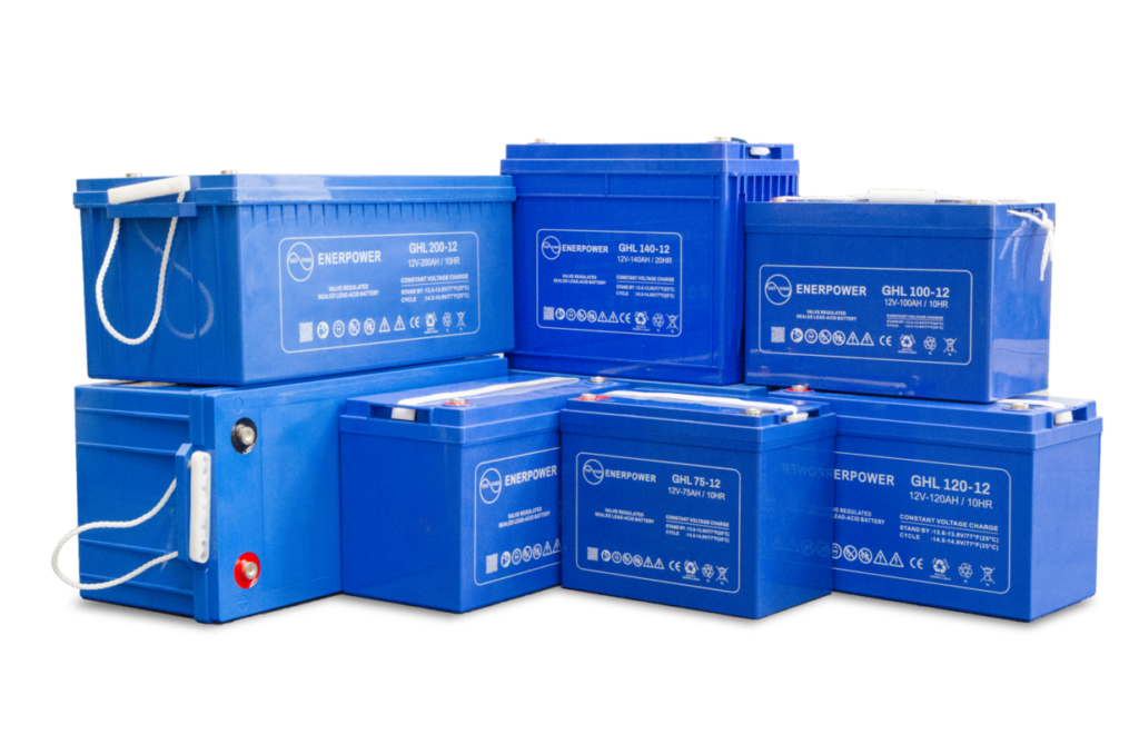 Gel Batteries | Enerpower Srl - Industrial batteries and power systems